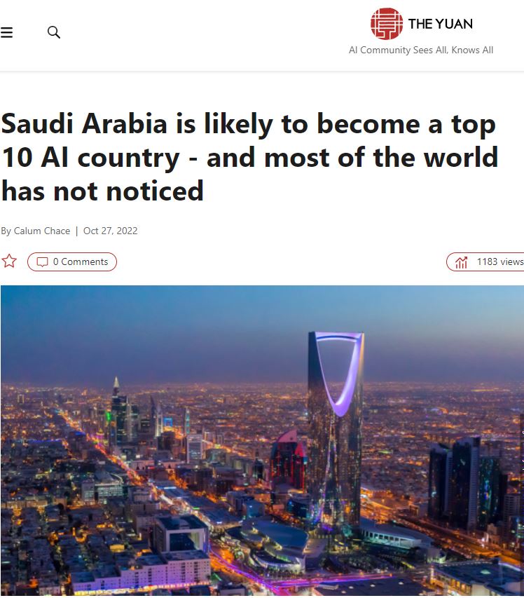 Saudi Arabia and AI